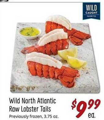 Sprouts Farmers Market Wild North Atlantic Raw Lobster Tails offer
