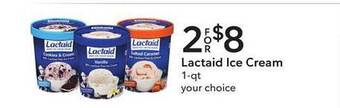 Publix Lactaid Ice Cream offer