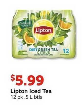 Fareway Lipton Iced Tea offer