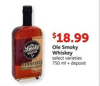 Fareway Ole Smoky Whiskey offer
