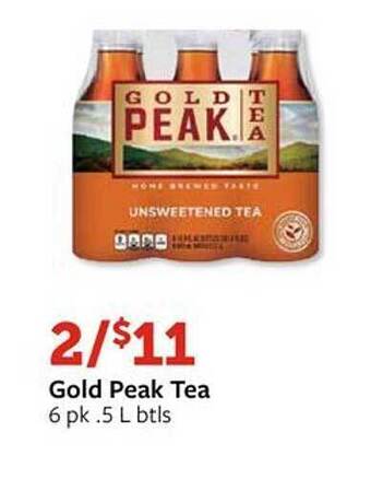 Fareway Gold Peak Tea offer