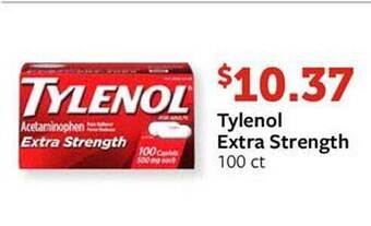Fareway Tylenol Extra Strength offer