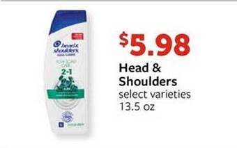 Fareway Head & Shoulders offer