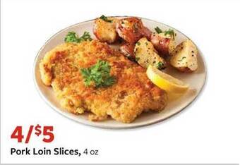 Fareway Pork Loin Slices offer