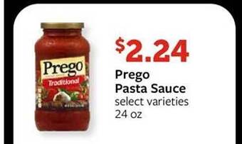 Fareway Prego Pasta Sauce offer