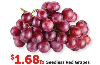 Fareway Seedless Red Grapes offer