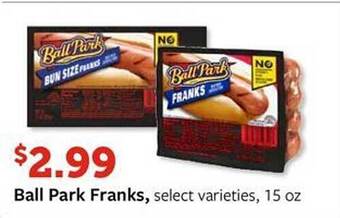 Fareway Ball Park Franks offer