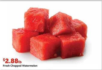 Fareway Fresh Chopped Watermelon offer
