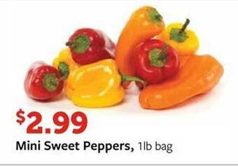 Fareway Mini Sweet Peppers offer
