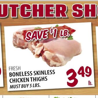 Karns Chicken Thighs offer