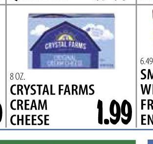 Karns Crystal Farms Cream Cheese offer