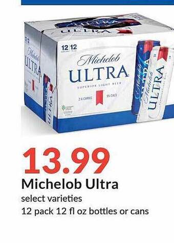Hy-Vee Michelob Ultra offer