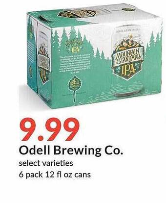 Hy-Vee Odell Brewing Co. offer