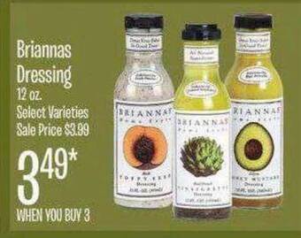 Jewel-Osco Briannas Dressing offer