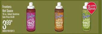 Jewel-Osco Frontera Hot Sauce offer