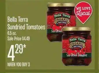 Jewel-Osco Bella Terra Sundried Tomatoes offer