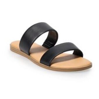 Kohl's Lc lauren conrad sunstone women's slide sandals offer