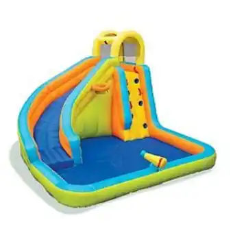 Kohl's Banzai splash 'n blast kids outdoor backyard inflatable water slide splash park offer