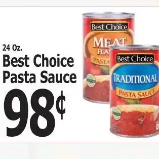 Piggly Wiggly Best Choice Pasta Sauce offer