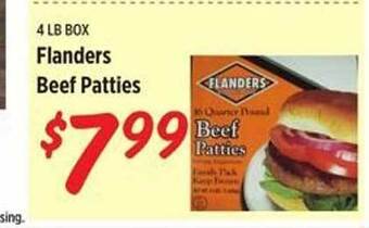 Rouses Flanders Beef Patties offer
