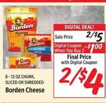 Rouses Borden Cheese offer