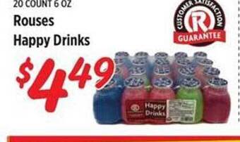 Rouses Rouses Happy Drinks offer