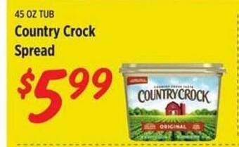 Rouses Country Crock Spread offer