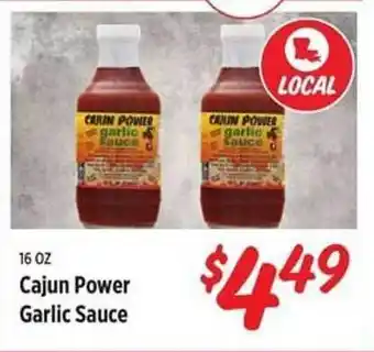 Rouses Cajun Power Garlic Sauce offer