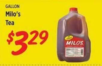 Rouses Milo's Tea offer