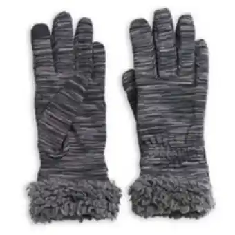 Kohl's Women's cuddl duds® stretch touch screen gloves with sherpa cuffs offer