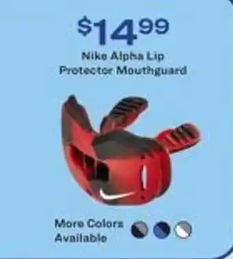 Academy Nike Alpha Lip Protector Mouthguard offer