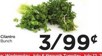 Food 4 Less Cilantro Bunch offer
