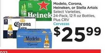 Food 4 Less Modelo Corona Heineken Or Stella Artois offer