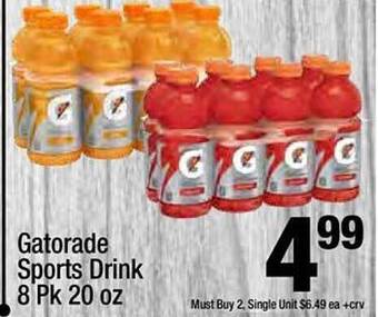 Super King Markets Gatorade Sports Drink offer