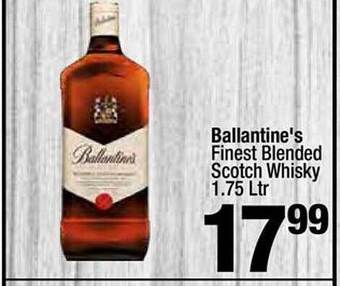 Super King Markets Ballantine's Finest Blended Scotch Whisky offer
