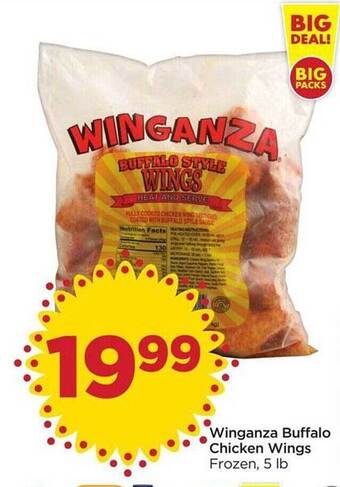 Food 4 Less Winganza Buffalo Chicken Wings offer