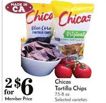 Pavilions Chicas Tortilla Chips offer
