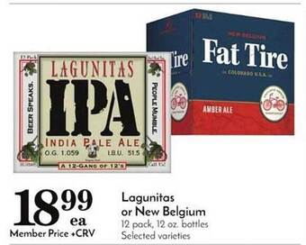 Pavilions Lagunitas Or New Belgium offer