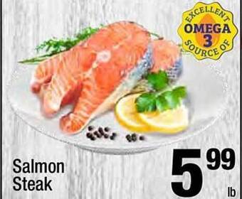 Super King Markets Salmon Steak offer