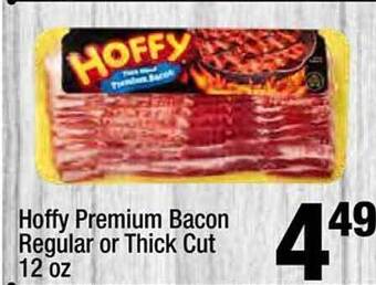 Super King Markets Hoffy Premium Bacon Regular Or Thick Cut offer