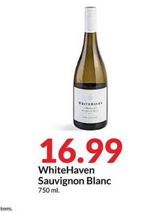 Hy-Vee Whitehaven Sauvignon Blanc offer