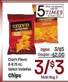 Maceys Crav'n Flavor Chips offer