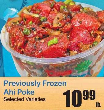 Times Supermarkets Ahi Poke offer