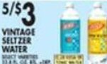 Met Foodmarkets Vintage Seltzer Water offer