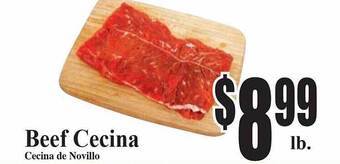 Baja Ranch Beef Cecina offer