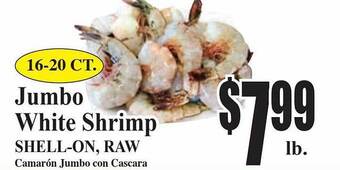 Baja Ranch Jumbo White Shrimp offer
