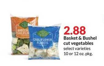 Hy-Vee Basket & Bushel Cut Vegetables offer
