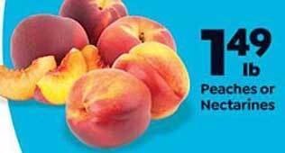 Save a Lot Peaches Or Nectarines offer