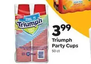 Save a Lot Triumph Party Cups offer