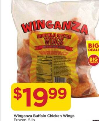 Food 4 Less Winganza Buffalo Chicken Wings offer